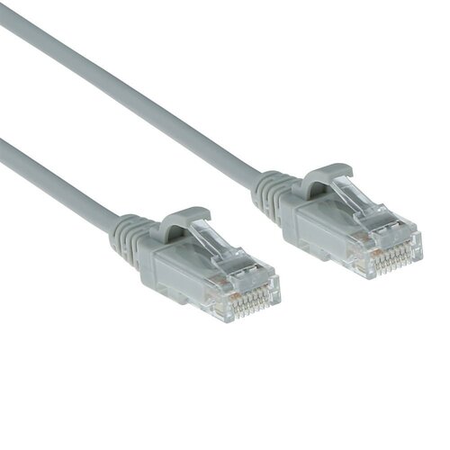 ACT netwerkkabel | Cat6 | U/UTP (UTP) | 0,5 m | Grijs | DC9000
