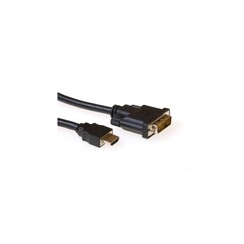 AK3739 video kabel adapter 1 m HDMI DVI-D Zwart