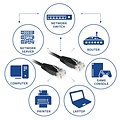 ACT netwerkkabel | Cat6 | U/UTP (UTP) | 0,5 m | Zwart