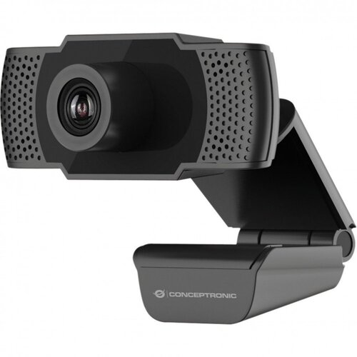 Conceptronic AMDIS webcam 2 MP 1920 x 1080 Pixels USB 2.0 Zwart