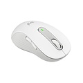 Logitech Signature M650 | Draadloze Muis | Linkshandig | RF + Bluetooth | 2000 DPI | Wit