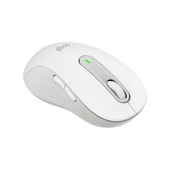 Signature M650 | Draadloze Muis | Linkshandig | RF + Bluetooth | 2000 DPI | Wit