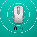 Logitech Signature M650 | Draadloze Muis | Linkshandig | RF + Bluetooth | 2000 DPI | Wit