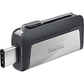 Sandisk SanDisk Ultra Dual Drive USB Type-C USB flash drive 32 GB USB Type-A / USB Type-C 3.2 Gen 1 (3.1 Gen 1) Zwart, Zilver