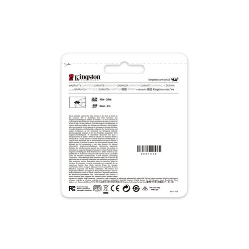 Kingston Canvas Go! Plus | SDXC | 128GB | Class 10 | UHS-I U3