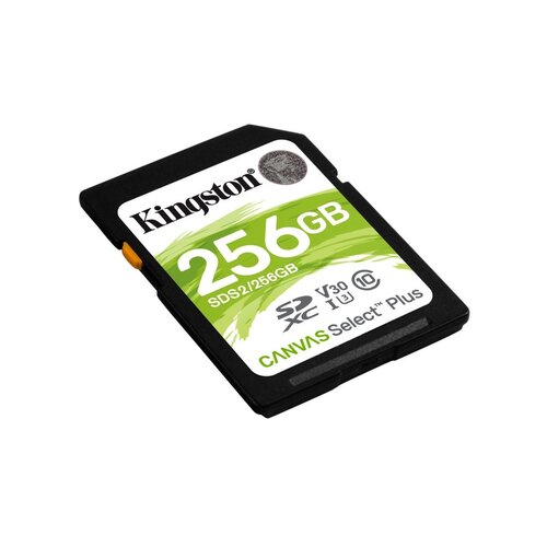 Kingston Canvas Select Plus | SDXC | 256GB | Class 10 | UHS-I U1