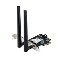 Asus ASUS PCE-AXE5400 Interne WLAN-kaart | Wi-Fi 6E (802.11ax) | 2402 Mbit/s | Tri-band (2,4 GHz / 5 GHz / 6 GHz) | Bluetooth 5.2