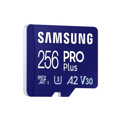 Samsung PRO Plus | MicroSDXC | 256GB | Class 10 | UHS-I U3