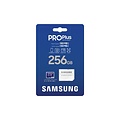 Samsung PRO Plus | MicroSDXC | 256GB | Class 10 | UHS-I U3