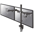 Newstar Neomounts  FPMA-D550DBLACK | Verstelbare Monitor-bureaubeugel | Tot 32" | Max 8kg | VESA 100x100 | 2 Monitoren