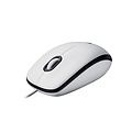 Logitech M100 | Bekabelde Muis | Links- en Rechtshandig | USB-A | 1000 DPI | Wit