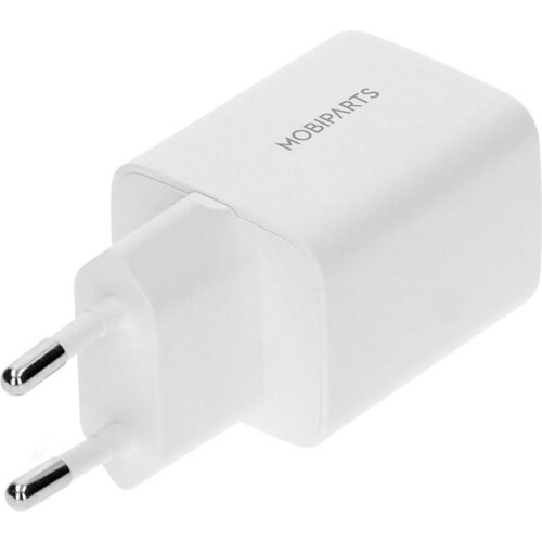 Mobiparts GaN Wall Charger Dual USB-C 35W Wit