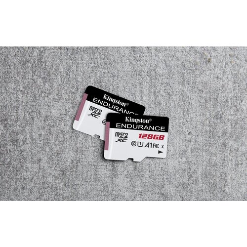 Kingston High Endurance | MicroSDXC | 128GB | Class 10 | UHS-I U1 | A1 | 95MB/s