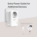 TP-Link AV1000 | Powerline Adapter Set | 1000 Mbps | Gigabit Ethernet | Starter Kit
