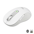 Logitech Signature M650 | Draadloze Muis | Rechtshandig | RF + Bluetooth | 2000 DPI | Wit