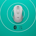 Logitech Signature M650 | Draadloze Muis | Rechtshandig | RF + Bluetooth | 2000 DPI | Wit