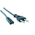 Gembird electriciteitssnoer | 2-pin | Zwart | 1,8 m | PC-184-VDE