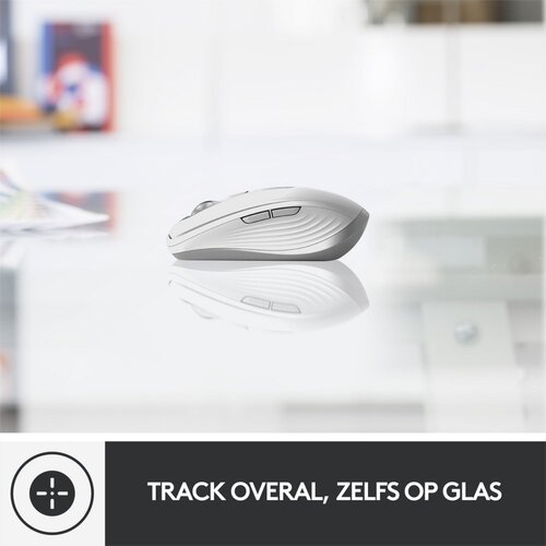 Logitech MX Master 3 Anywhere Wireless Mouse White