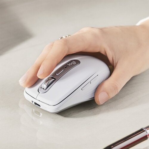 Logitech MX Master 3 Anywhere Wireless Mouse White