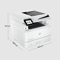 Hewlett Packard HP LaserJet Pro MFP 4102fdn AiO | 1200 x 1200 DPI | Zwart/Wit