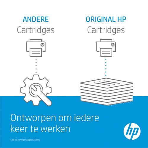 Hewlett Packard HP 302 | Originele Cyaan/Magenta/Geel Inktcartridge | 1 Stuk