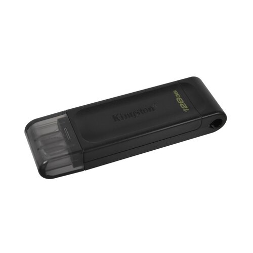 Kingston DataTraveler 70 | 128GB USB-C 3.2 Flash Drive | Zwart