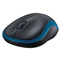 Logitech M185 | Draadloze Muis | Links- en Rechtshandig | RF | 1000 DPI | Zwart/Blauw