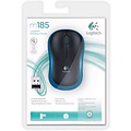 Logitech M185 | Draadloze Muis | Links- en Rechtshandig | RF | 1000 DPI | Zwart/Blauw