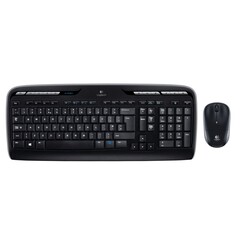 MK330 toetsenbord RF Draadloos QWERTY US International Zwart