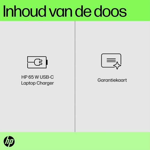 Hewlett Packard HP 671R2AA | USB-C Notebook Lader | 65 Watt