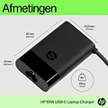 Hewlett Packard HP 671R2AA | USB-C Notebook Lader | 65 Watt