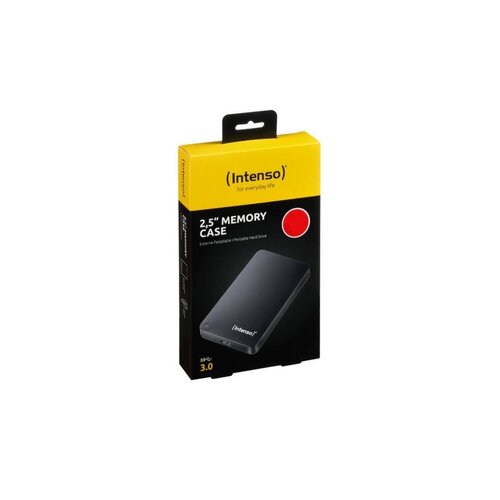 Intenso 2TB 2.5" Memory Case USB 3.0 externe harde schijf 2000 GB Zwart