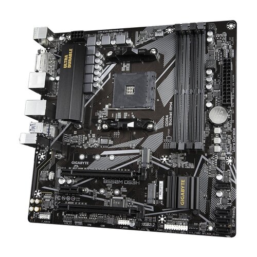 Gigabyte B550M DS3H AMD B550 Socket AM4 micro ATX