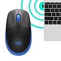 Logitech M190 | Draadloze Muis | Links- en Rechtshandig | RF | 1000 DPI | Zwart/Blauw