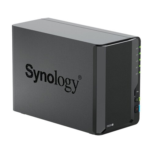 Synology DiskStation DS224+ NAS | 2 Drive Bays | Intel J4125 | 2x Gigabit Ethernet | Zwart