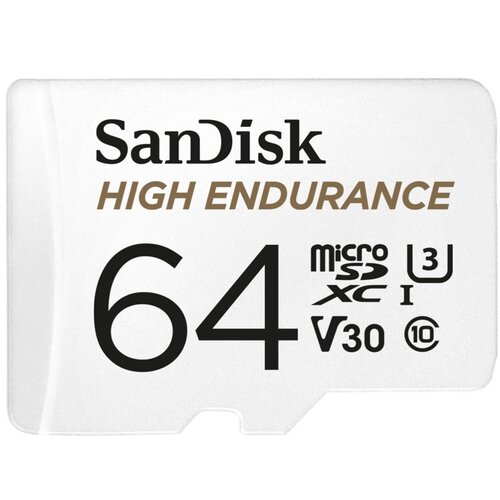 Sandisk SanDisk High Endurance | MicroSDXC | 64GB | Class 10 | UHS-I U3
