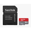 Sandisk SanDisk Ultra | MicroSDXC | 64GB | Class 10 | UHS-I U1 | A1 | Tot 140MB/s | Inclusief SD-adapter