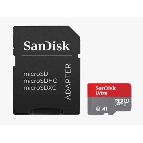 Sandisk SanDisk Ultra | MicroSDXC | 64GB | Class 10 | UHS-I U1 | A1 | Tot 140MB/s | Inclusief SD-adapter