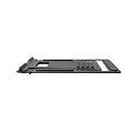 Mobiparts Laptopstandaard | Metaal | Zwart | Geschikt tot 17.3"