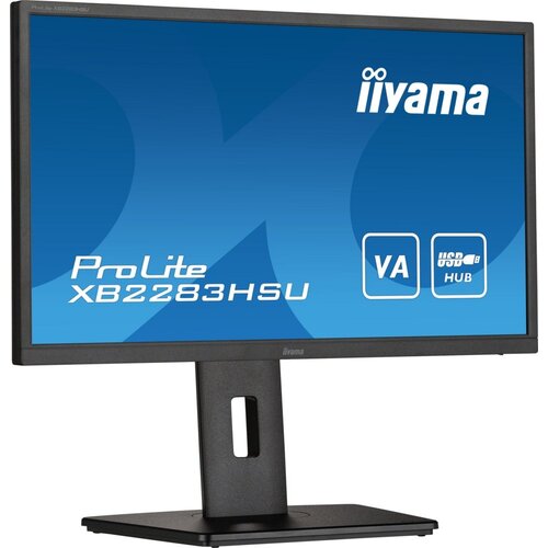 Iiyama iiyama ProLite XB2283HSU-B1 computer monitor 54,6 cm (21.5") 1920 x 1080 Pixels Full HD LED Zwart RENEWED