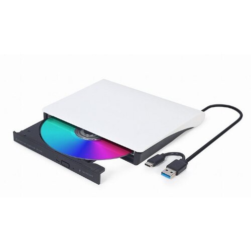 Gembird DVD-USB-03-BW Extern DVD±RW-station | Aansluiting: USB