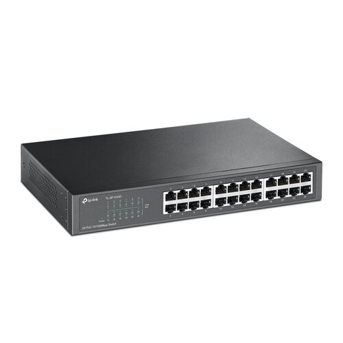 TP-Link TP-LINK TL-SF1024D netwerk-switch Fast Ethernet (10/100) Zwart RETURNED (refurbished)