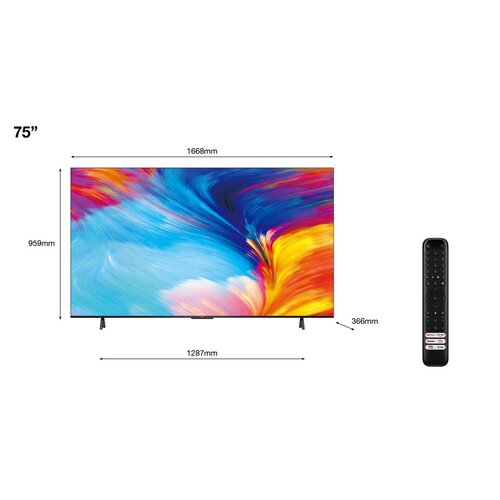 TCL TV / 75inch UltraHD 4K / Wifi / SmartTV Google Android