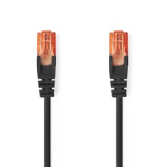 netwerkkabel | Cat6 | U/UTP (UTP) | 1 m | Zwart | CCGL85200BK10