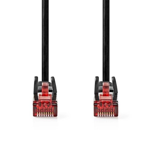 Nedis netwerkkabel | Cat6 | U/UTP (UTP) | 1 m | Zwart | CCGL85200BK10