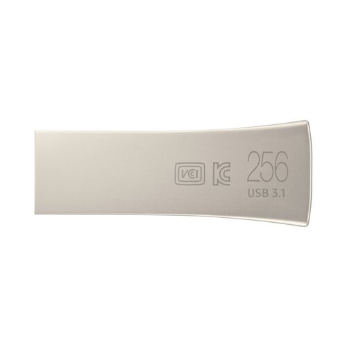 Samsung Bar Plus | 256GB USB-A 3.2 Flash Drive | tot 400 MB/s lezen | tot 110 MB/s schrijven | Zilver