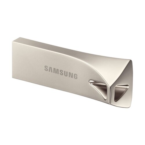 Samsung Bar Plus | 256GB USB-A 3.2 Flash Drive | tot 400 MB/s lezen | tot 110 MB/s schrijven | Zilver