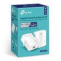 TP-Link TL-PA7017 KIT | Powerline Adapter Set | 1000 Mbps | Gigabit Ethernet | Wit