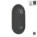 Logitech Pebble 2 M350s | Draadloze Muis | Links- en Rechtshandig | RF + Bluetooth | 4000 DPI | Grafiet