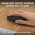 Logitech Pebble 2 M350s | Draadloze Muis | Links- en Rechtshandig | RF + Bluetooth | 4000 DPI | Grafiet